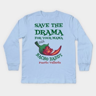 Save the drama #1 Kids Long Sleeve T-Shirt